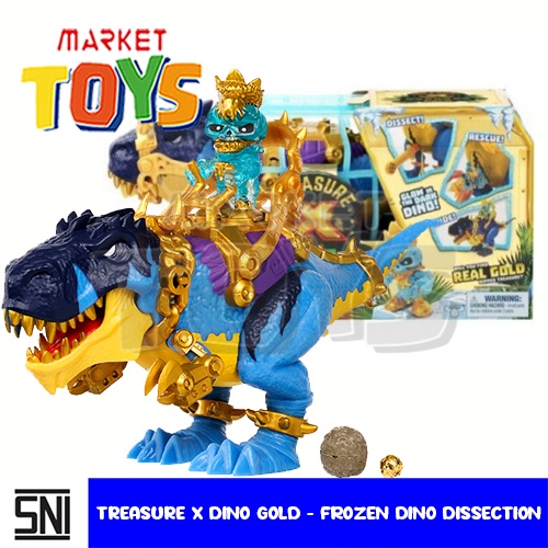Treasure X Dino Gold Frozen Dino Dissection Dinosaur Kids Toys Shopee