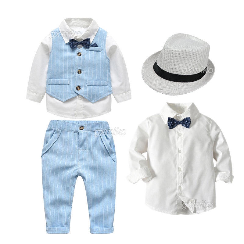 Christening Clothes for Baby Boy 1 Year Old Boy Clothes Terno for Kids