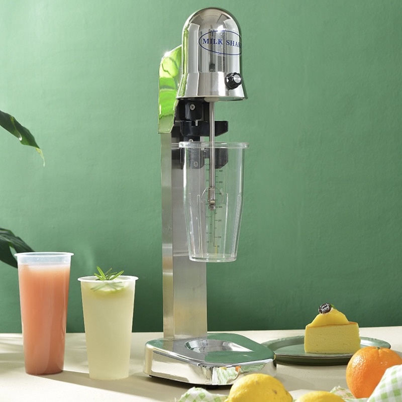 Electric Stainless Steel Milkshake Machine Milktea Mixer Blender Milk