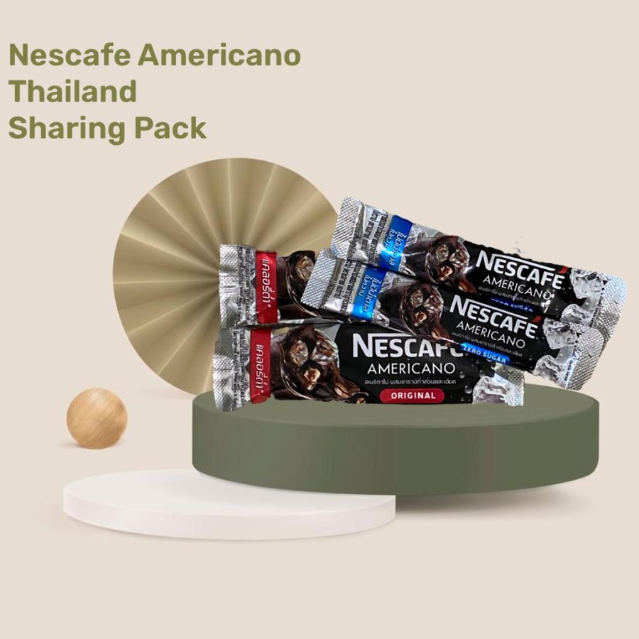 Nescafe Americano Original Thailand Sachet Shopee Philippines