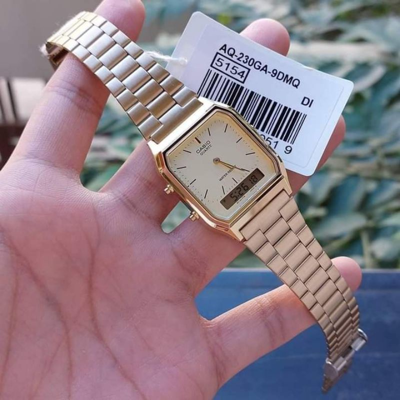 ON SALE ORIGINAL QUALITY Casio Vintage Dual Time Unisex Watch Shopee Philippines