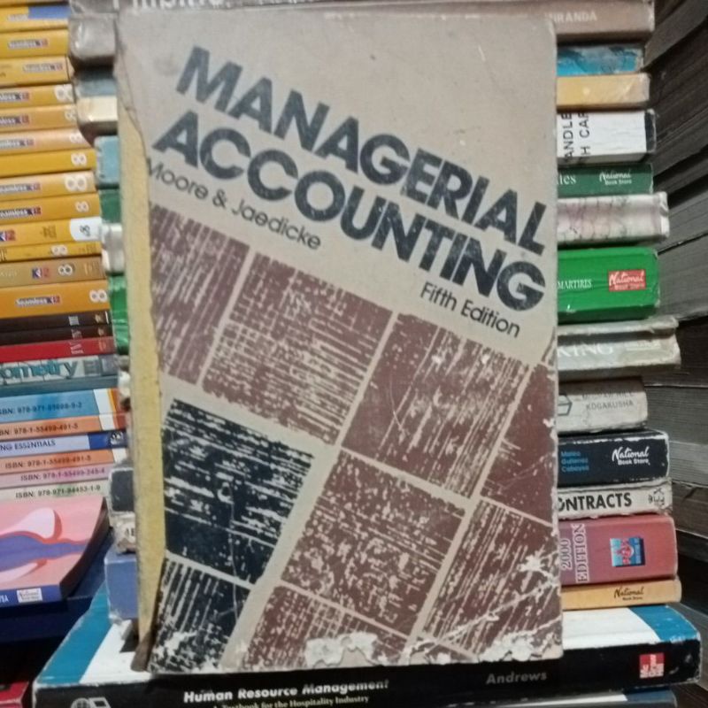 Managerial Accounting (used Reference Books) | Shopee Philippines