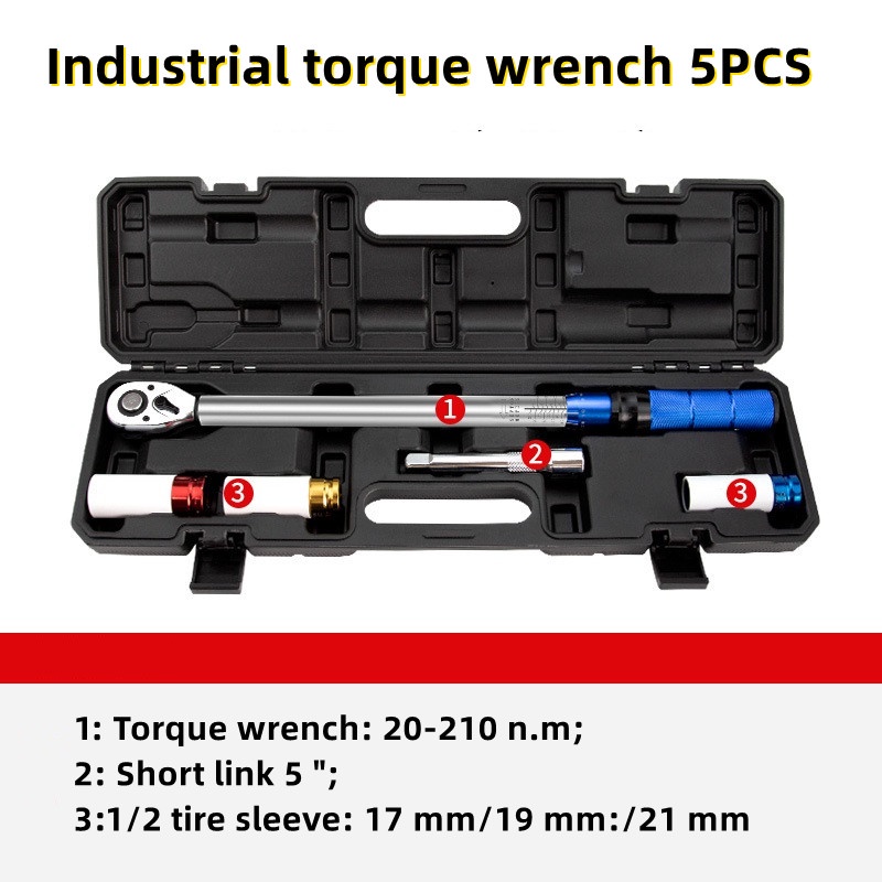 Industrial grade Preset torque wrench 1/4 3/8 1/2 Drive Click Torque ...