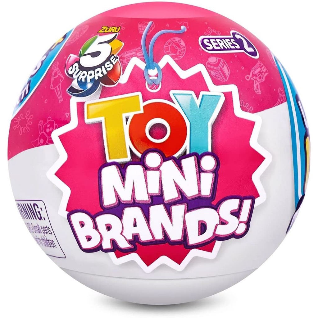 5 Surprise Toy Mini Brands Capsule Series 1 Miniature Collectible