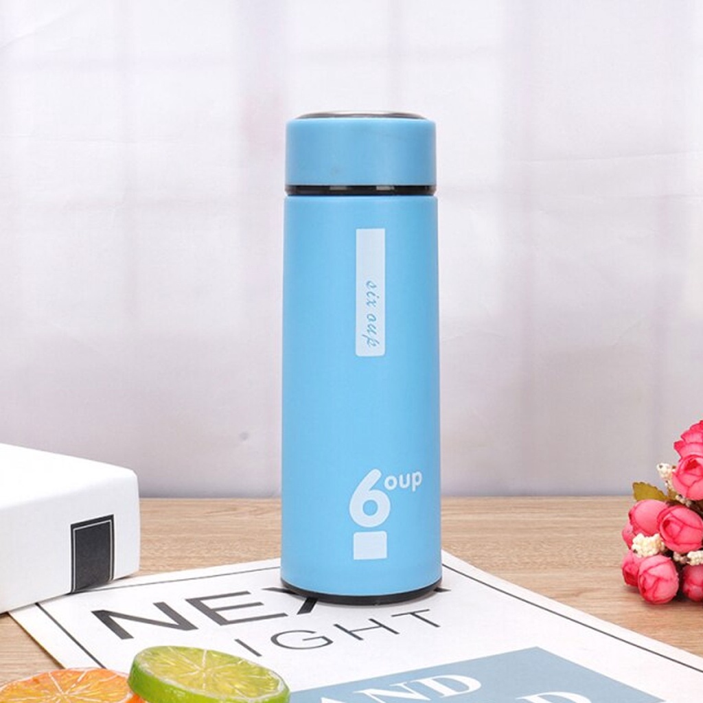 6oup Water bottle Colorful Glass Tumbler 450ml | Shopee Philippines