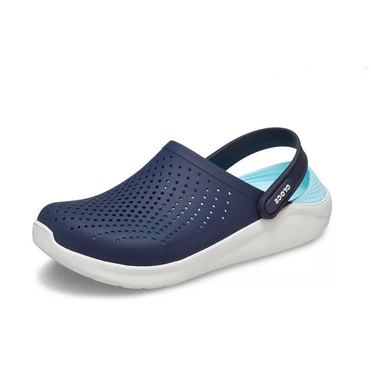 Crocs Lite Ride Clog Sandals Beach Slipper Summer For Laies (black blue ...