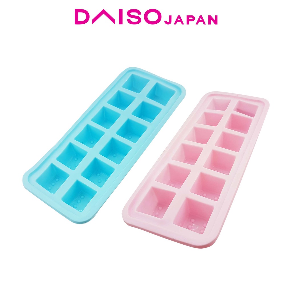 Daiso 12 Cubes Silicone Ice Tray Shopee Philippines
