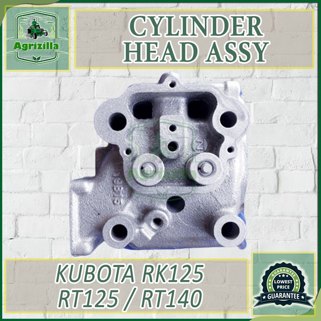 Cylinder Head Assy Kubota RK70 RK80 RK105 RK125 RT80 RT125 Water cooled ...
