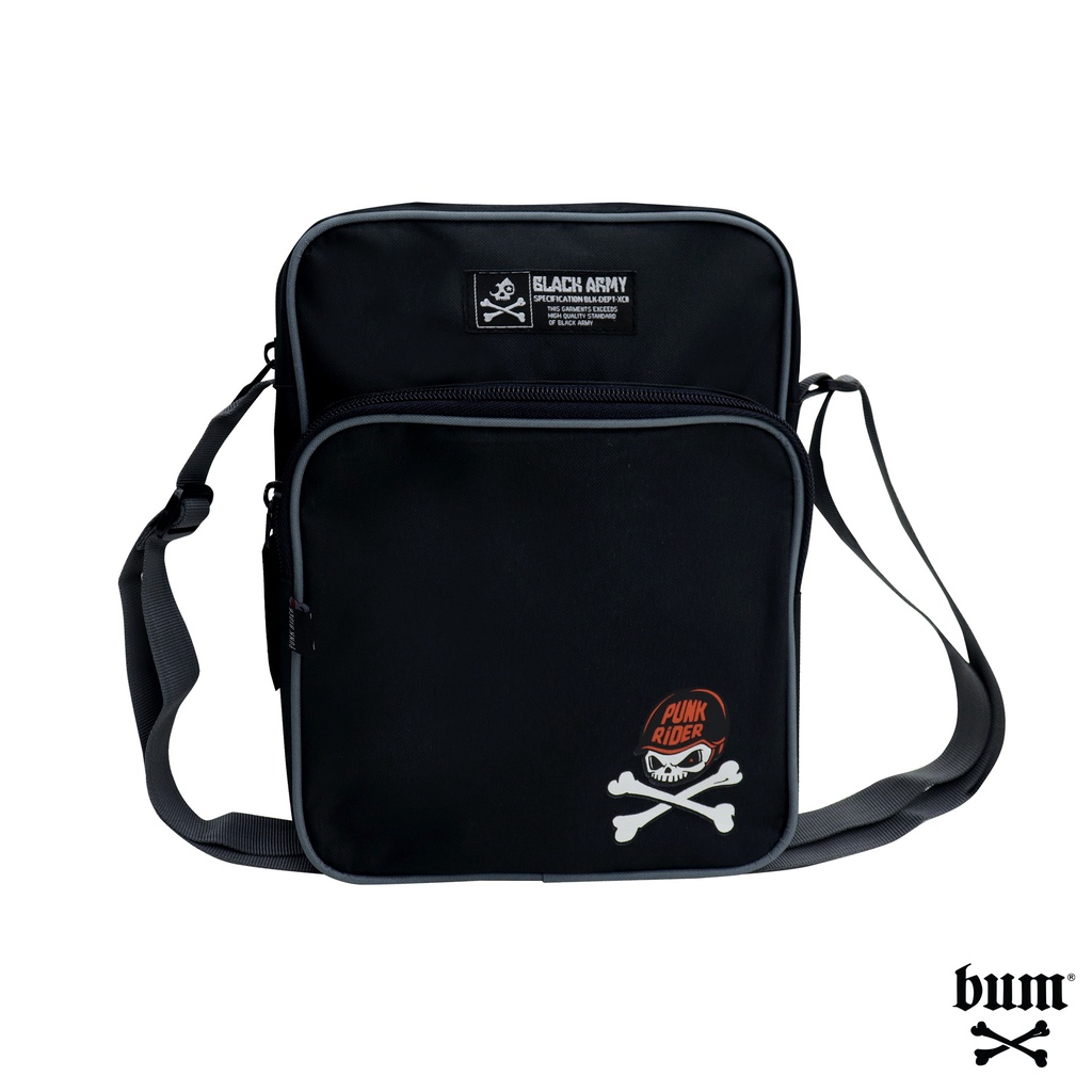 BUM Accessories Black Army Punk Rider Cross Body Sling Bag for Tablet reg Black Shopee Philippines