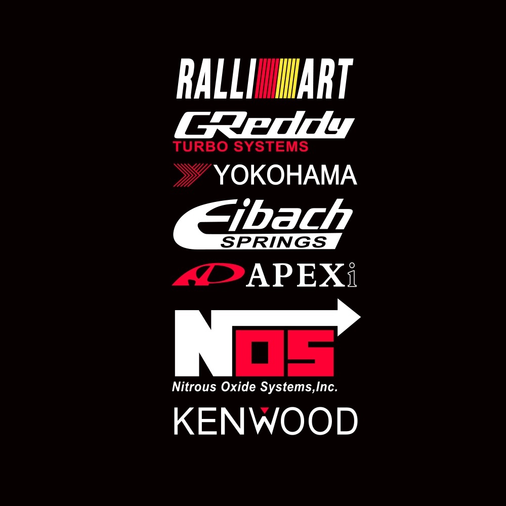 B-63 1pc Car Ralliart Racing Development Sticker Decals | Shopee ...