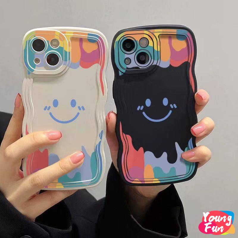 SMILING FACE Casing Realme C12 C15 C21 C21Y C25 C25s C25Y Narzo 20 C20