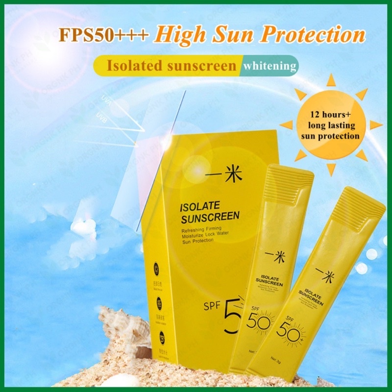 20 Pcsbox Perfect Uv Sunscreen Spf 50 Suncream Face Body Sunblock Cream Shopee Philippines 4378