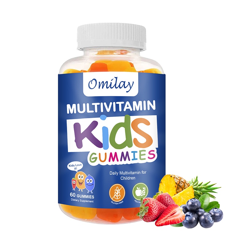 Omilay Multivitamin Vitamins Gummies for Kids Supplement Vitamin D3, A