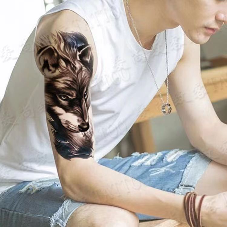 Temporary Tattoo Stickers Waterproof Long-Lasting Men Women Arms Cover ...