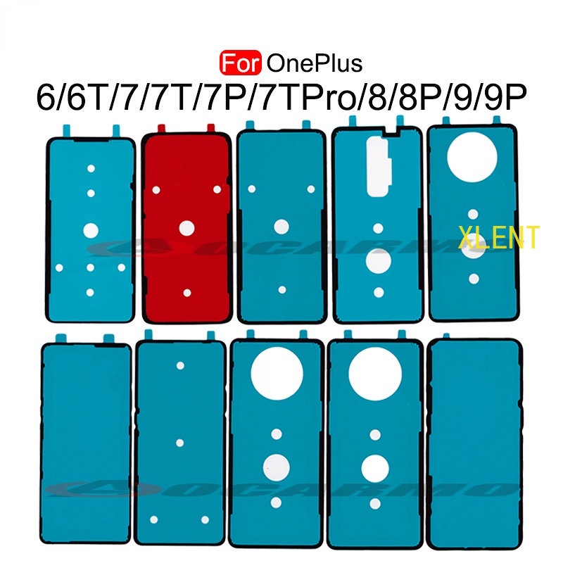 Cover Batteria Posteriore Con Adesivo Per OnePlus 8 Pro - BRAYGOS - Modelli IN2023, IN2020, IN2021, IN2025