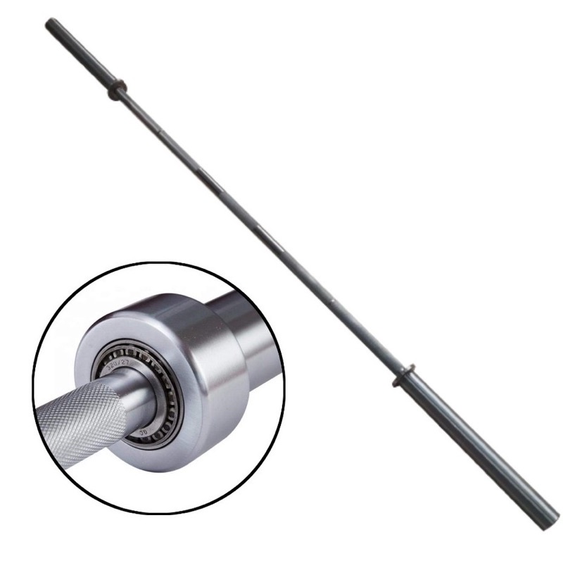 20KG Dual Needle Bearing Bar Men's Olympic Weightlifting Bar Shopee