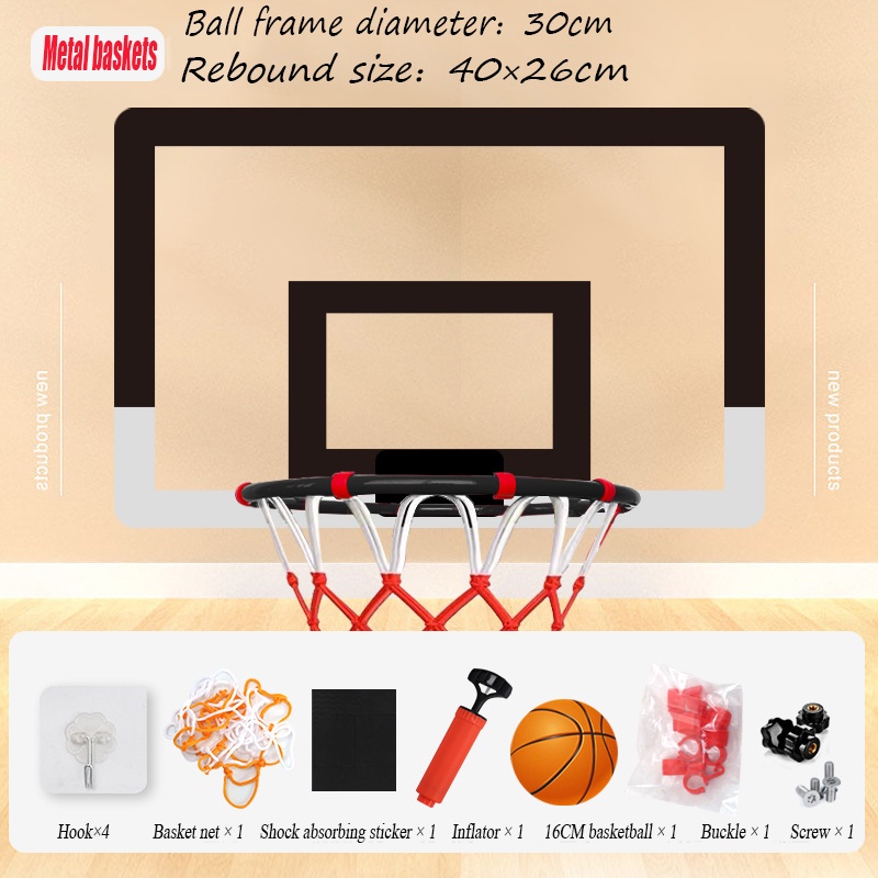 Children's basketball frame indoor portable folding basketball frame ...