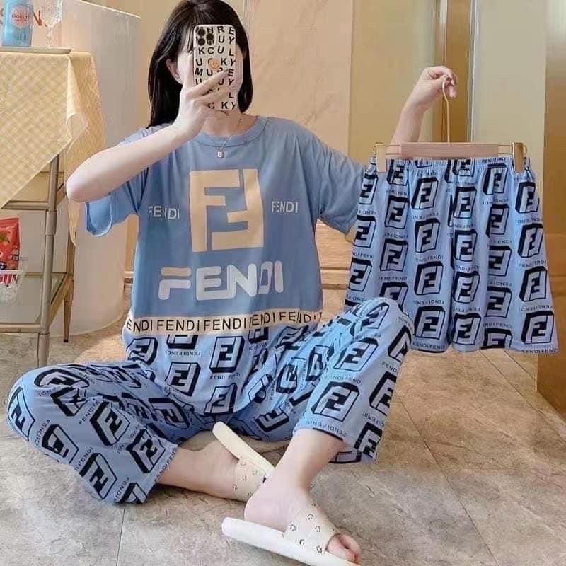 Korean 3in1 Cotton Sleepwear Free Size Shopee Philippines