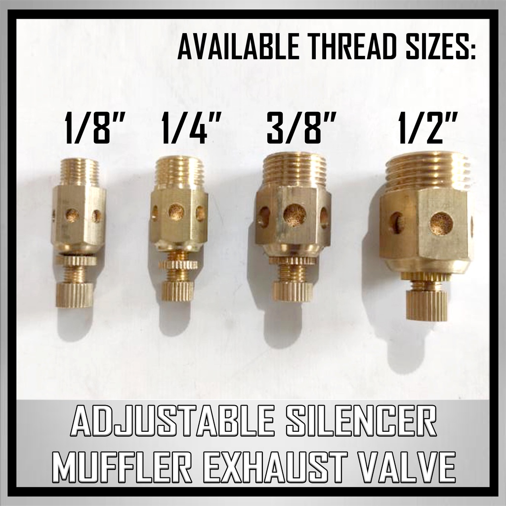 SOLENOID VALVE SILENCER / FILTER ADJUSTABLE FITTINGS Shopee Philippines