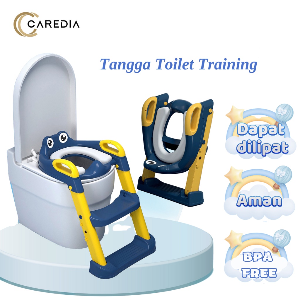Caredia Baby Potty Chair Seat Toilet Training Foldable Baby Potty