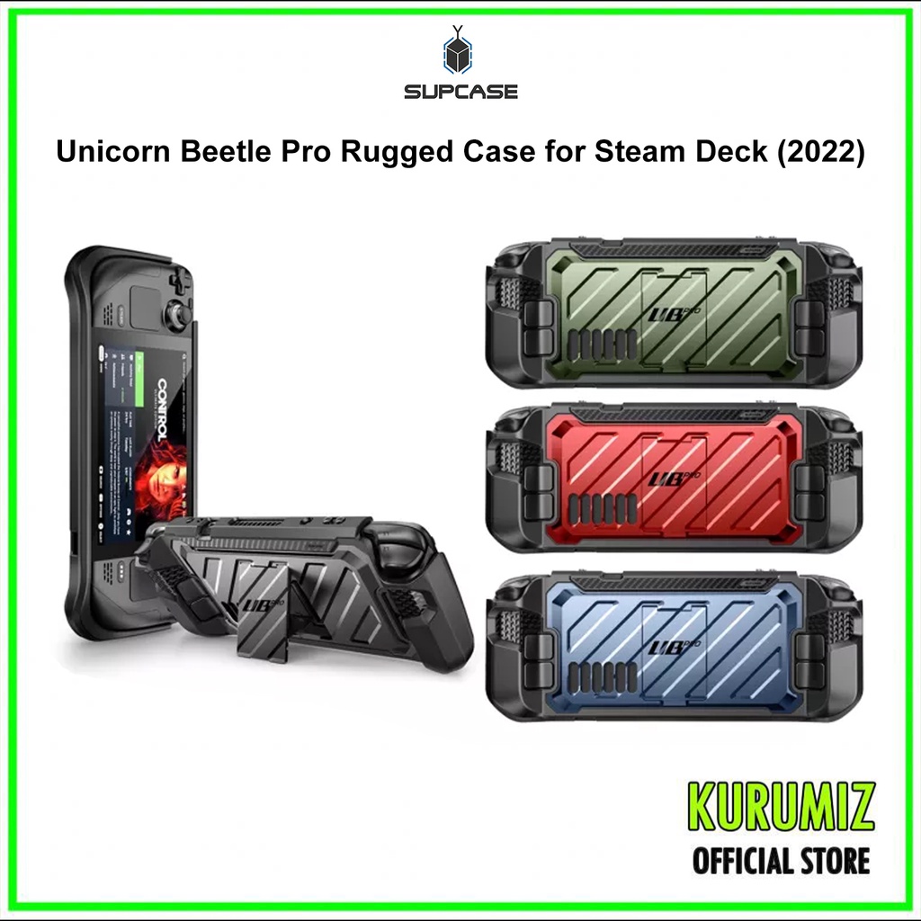 Supcase Unicorn Beetle Pro Rugged Case for Steam Deck (2022) | Shopee ...