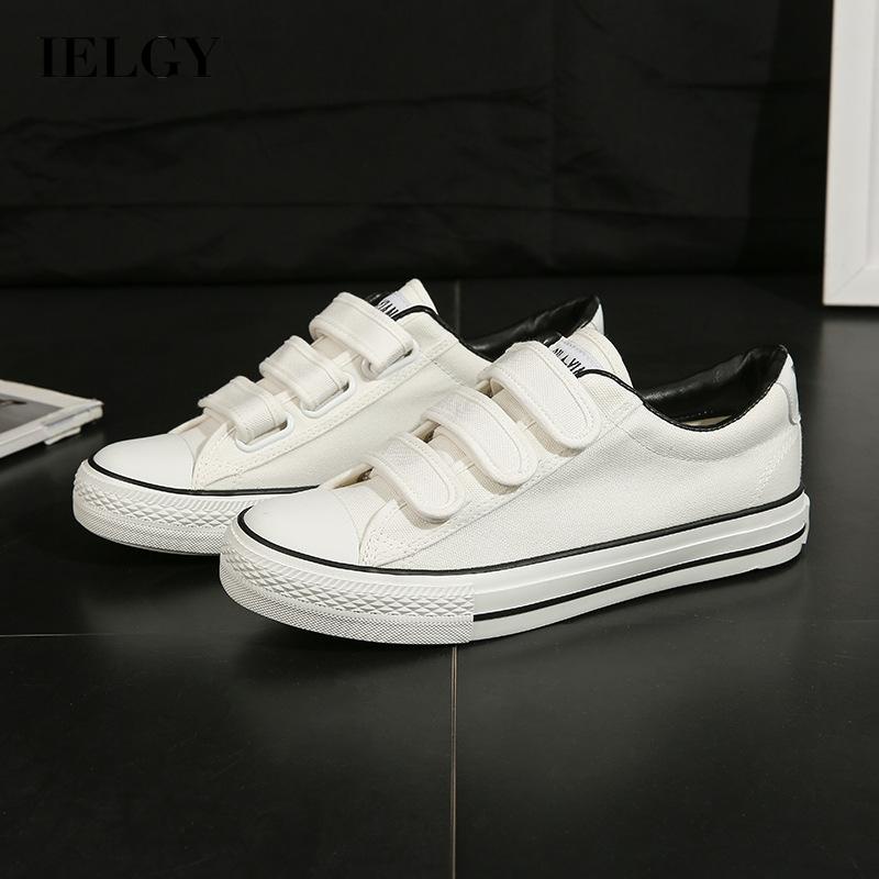 Mens velcro canvas shop shoes