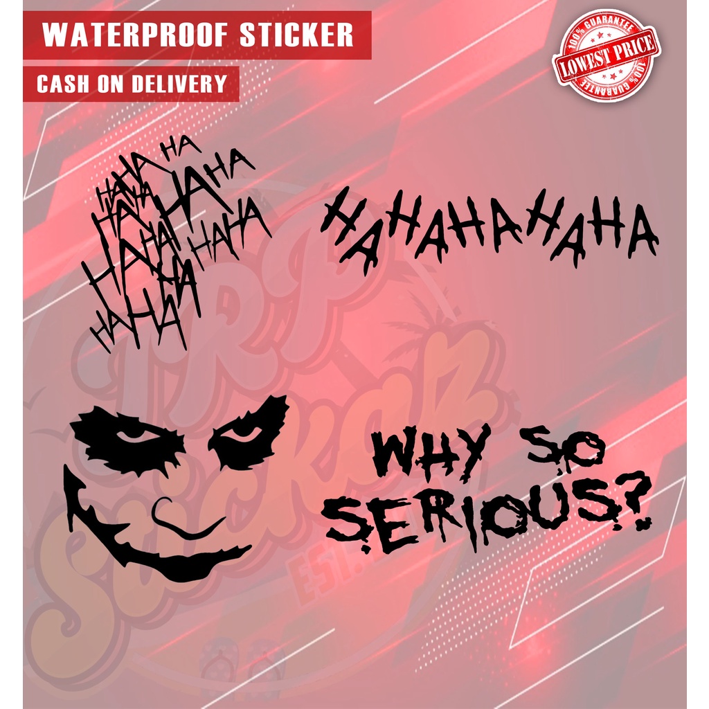 Joker CUT OUT Sticker | Shopee Philippines