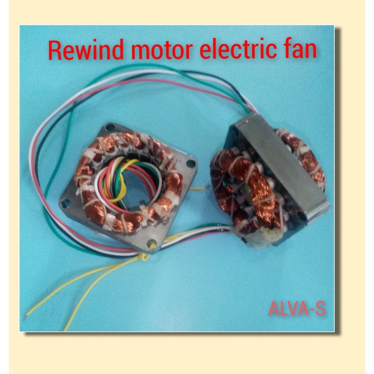 REWIND MOTOR ELECTRIC FAN HANABISHI 14 WALL FAN, DESK FAN, STAND FAN w