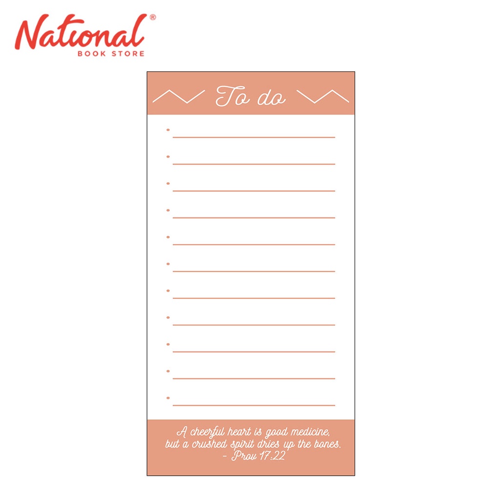 Memo Pad 4x8 inches Checklist and Planning - School & Office Supplies ...