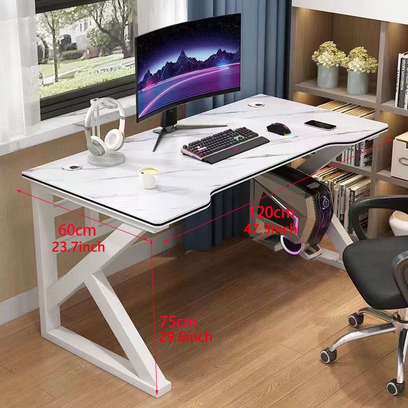 140 60 75CM Computer Table Bedroom Office Desk Home Student Study Table Game Tables Computer desk Shopee Philippines