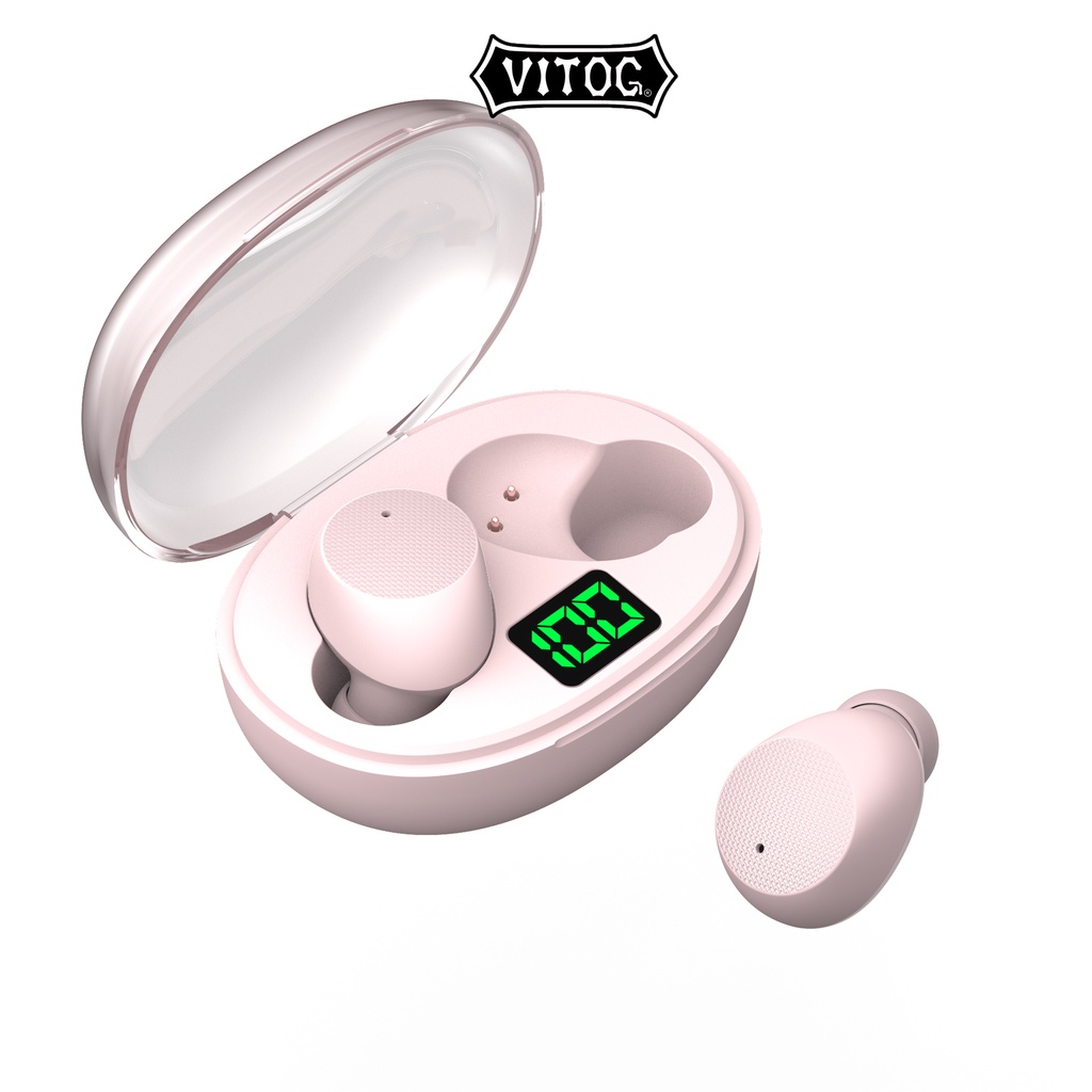 Vitog K20 TWS Earphones Air Fone Bluetooth Wireless Headphones