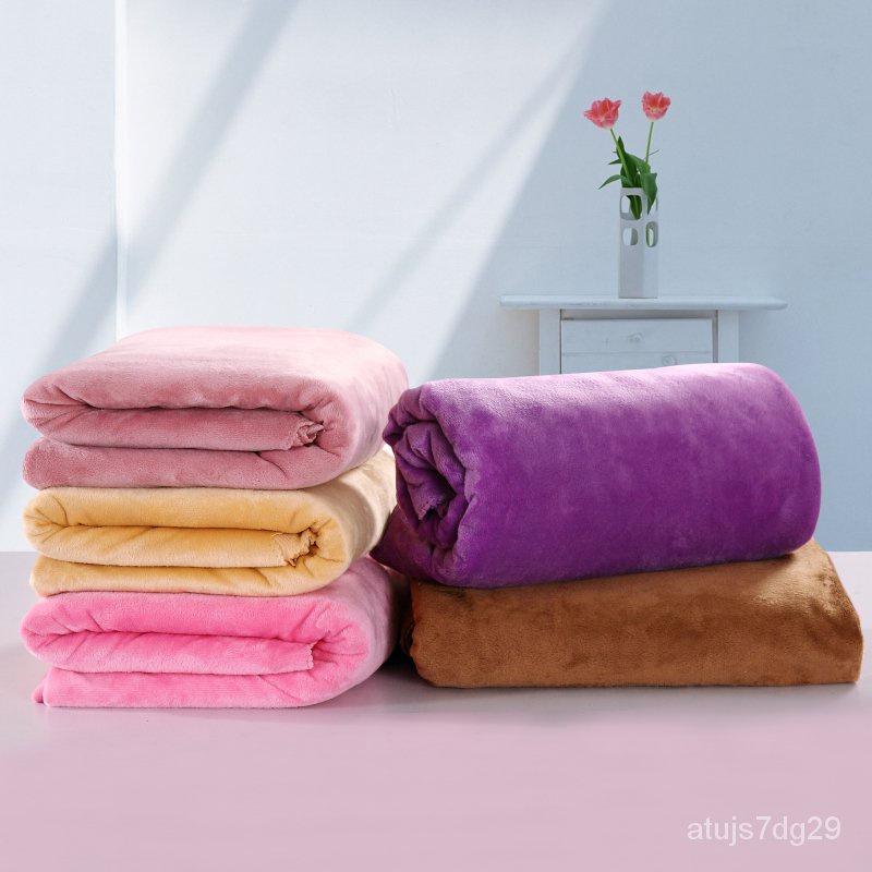 &Beauty Salon Bed Sheet Massage Salon Super Soft Coral Crystal Velvet