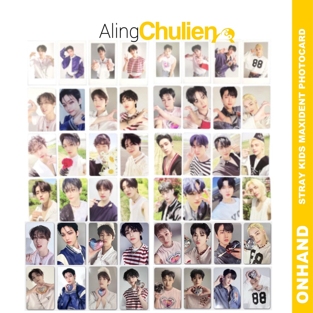 Stray Kids Kid MAXIDENT card Photographic Merch Lomo Album