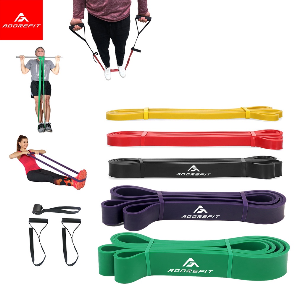 COS MALL Pull Up Assist Resistance Band Exercise Loop Bands Sold