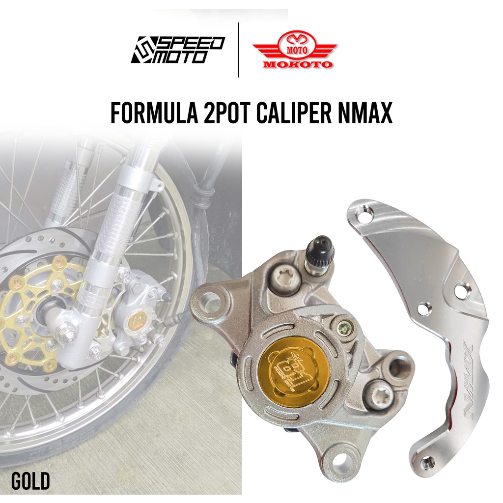 SPEEDMOTO FRONT BRAKE CALIPER WITH BRACKET AND FREE BOLTS Z8017N FOR