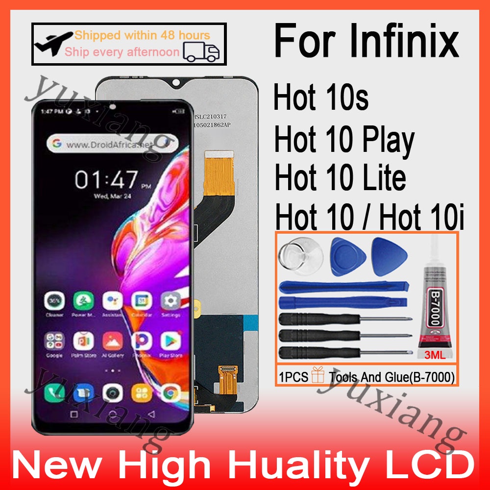 Original Lcd For Infinix Hot 10s Hot 10 Hot 10i Hot 10 Play Hot 10 Lite Lcd Display Screen