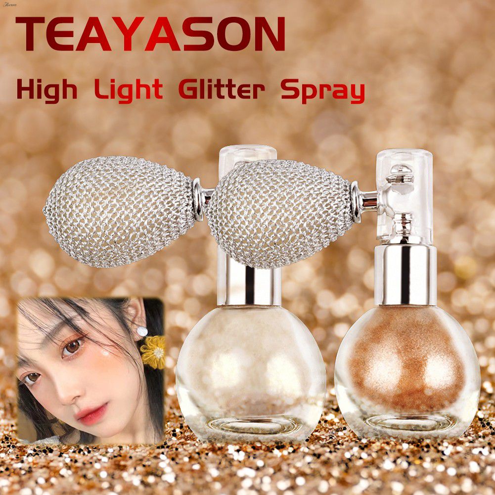ACERVER TEAYASON Spray Brightening Glitter Powder Spray Body Fragrant