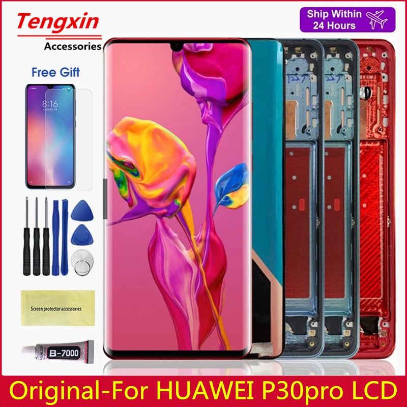 Super OLED P30Pro Lcd Display For Huawei P30 Pro VOG-L29 L09 L04