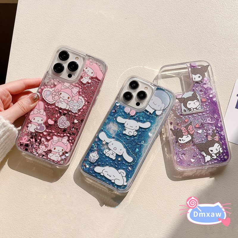 Cute Melody Liquid Bling Case For Xiaomi Redmi Note 12 Pro 5G 11 Pro 4G ...