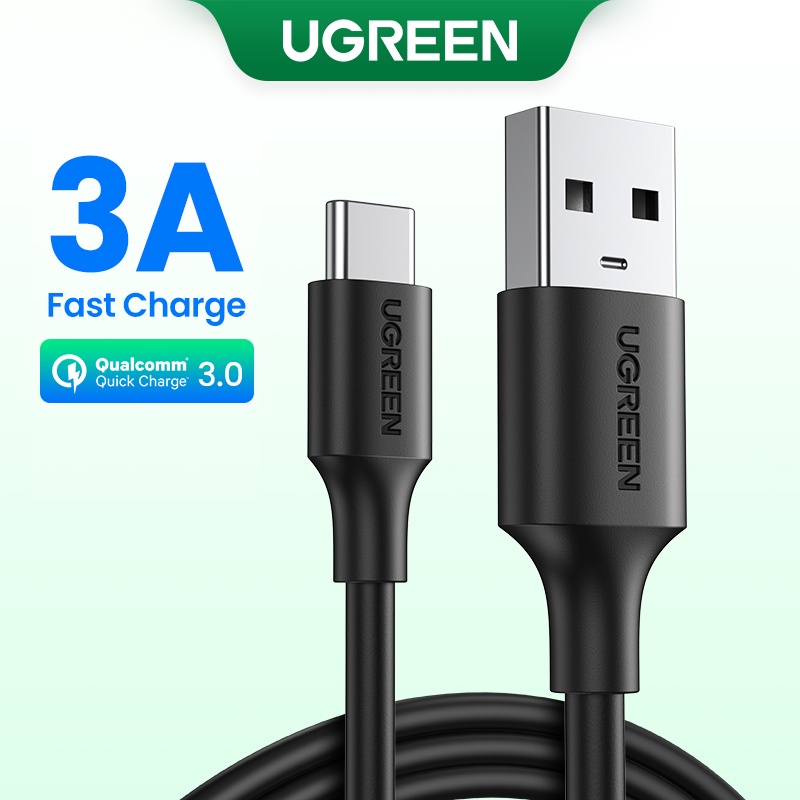 UGREEN USB C Cable Type C Cable 3A Fast Charging for iPhone 15 Samsung S23  Xiaomi 11 Pro