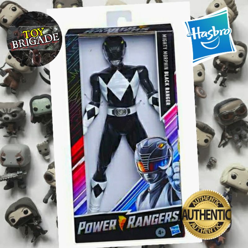 Hasbro - (100% Authentic) Mighty Morphin Power Rangers : Black Ranger ...
