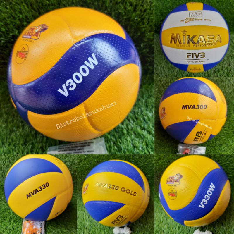 Mikasa MVA 310 Volleyball/MIKASA MVA 330 VOLLI Ball SEMI ORIGINAL V300W