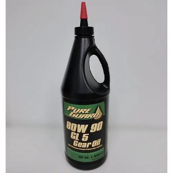 USA Pure Guard GL5 SAE 80W90 Gear Oil Lubricant Transmission Motor