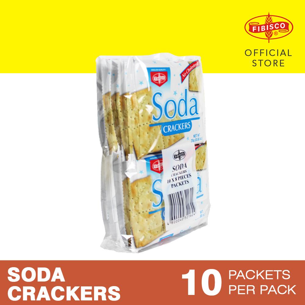 Fibisco Soda Crackers (10 packets / bag) Shopee Philippines