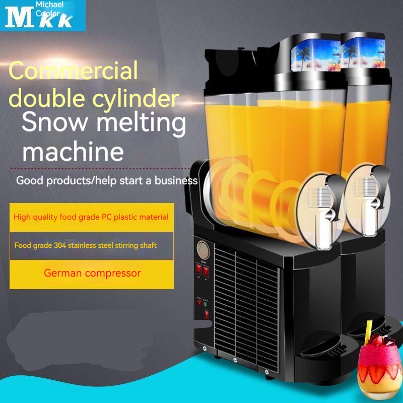 McCool Snow Melting Machine Commercial Snow Granule Machine Cold Drink
