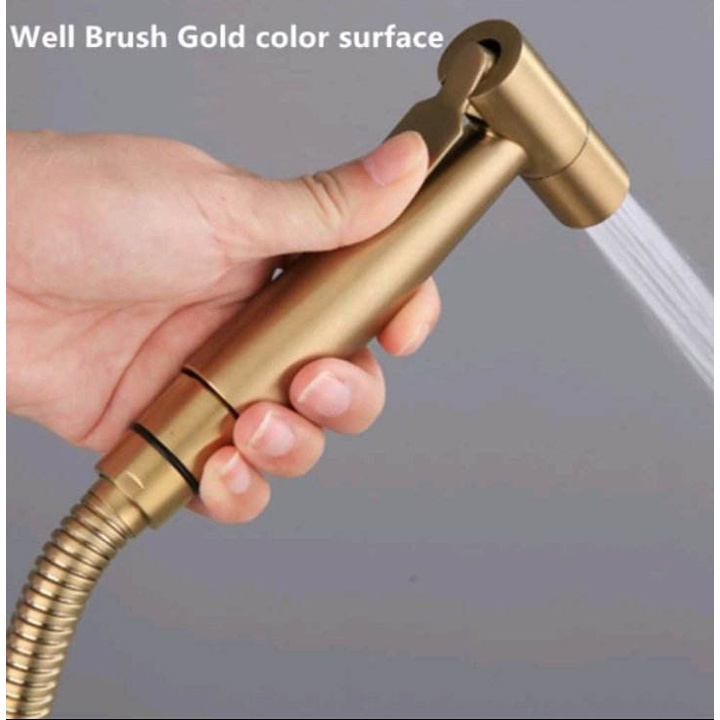 Bidet Gold Stainless 3 in 1 Toilet Sprayer Set 100 HighQuality