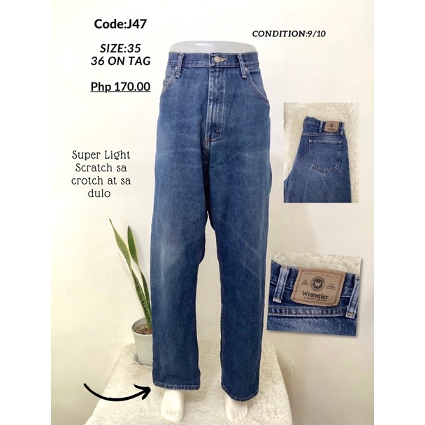 Men’s Jeans (Thrifted) | Shopee Philippines