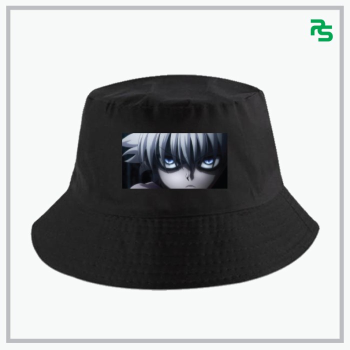 Bucket Hunter x Hunter Killua Zoldyck Eyes Hat Shopee Philippines