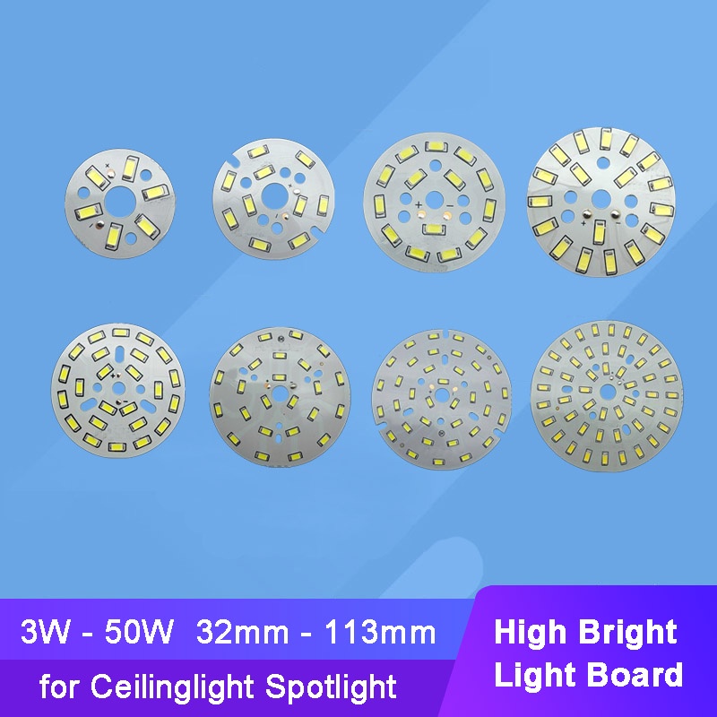2pcs 2835 SMD Led Chip 3W - 50W 32mm - 113mm Lamp Light Board Bulb ...