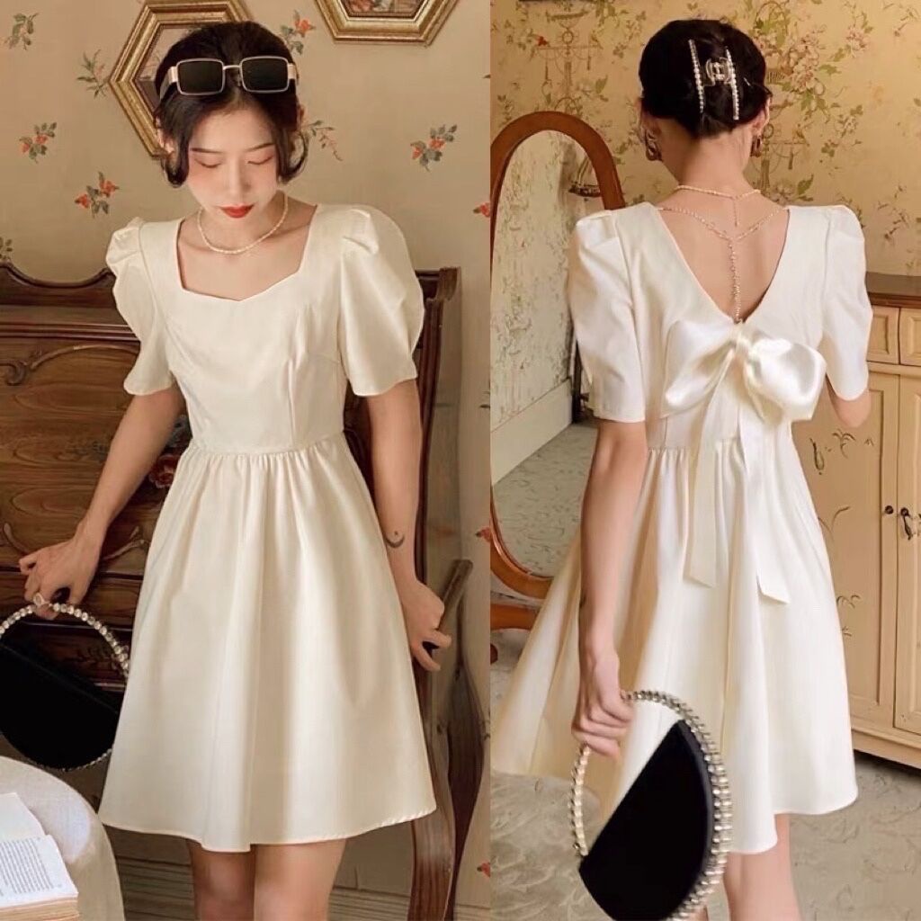 Casual store dress shopee